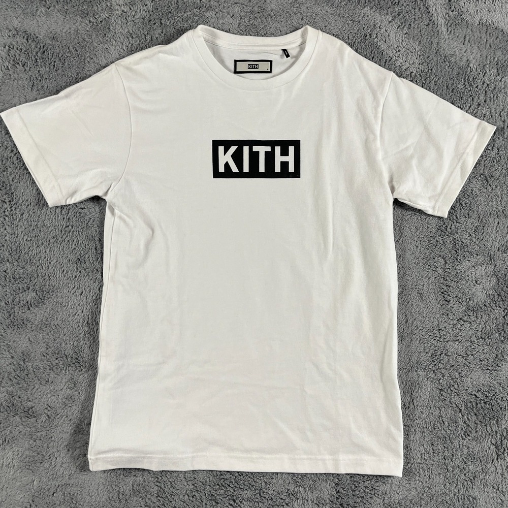 KITH Fix The System Tee Men's Small White KH3FIX-101 Short Sleeve Shirt
